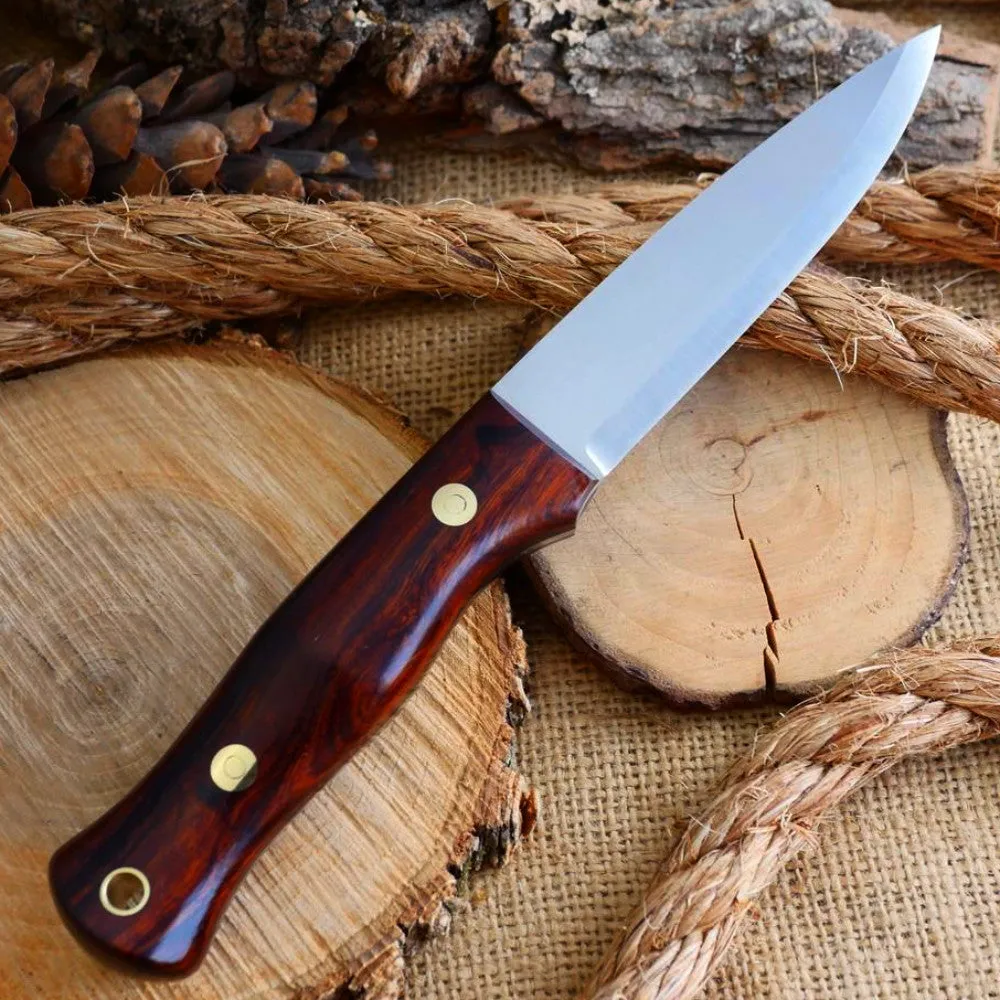 3V Mountaineer: Ironwood With Tapered Tang
