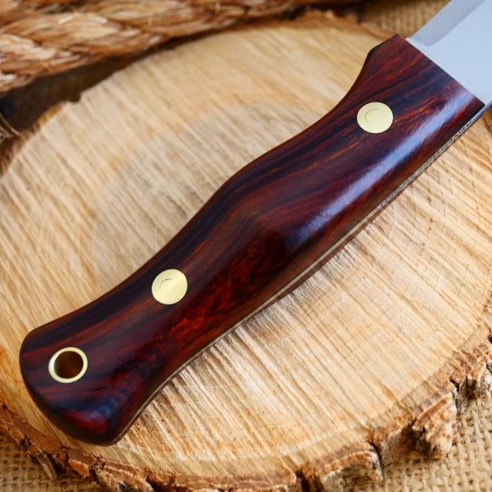 3V Mountaineer: Ironwood With Tapered Tang
