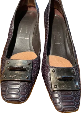 '90’s Faux Croc Pumps