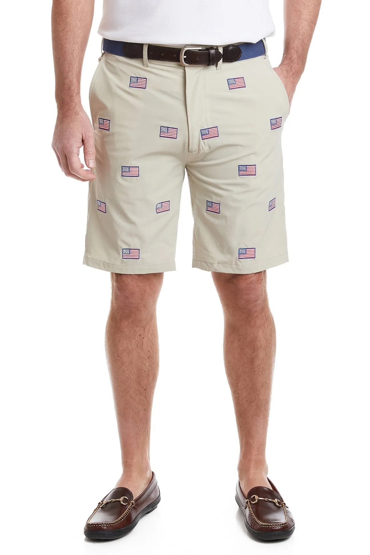 ACKformance Short Khaki with American Flag