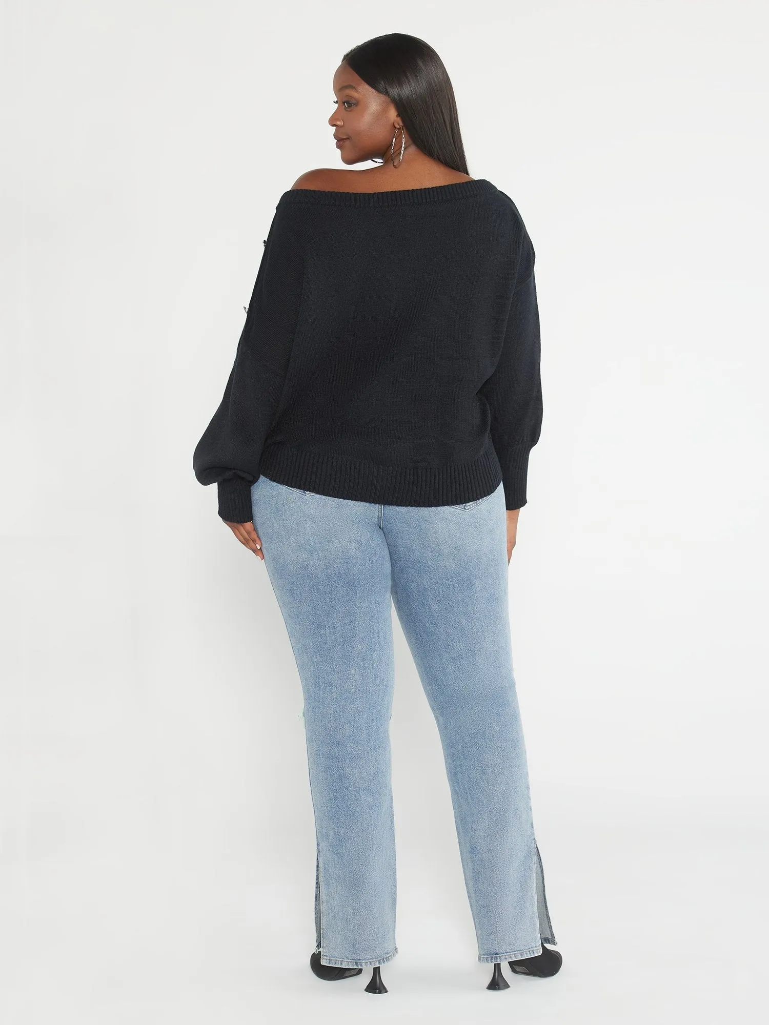 Adrienne Off-Shoulder Sweater