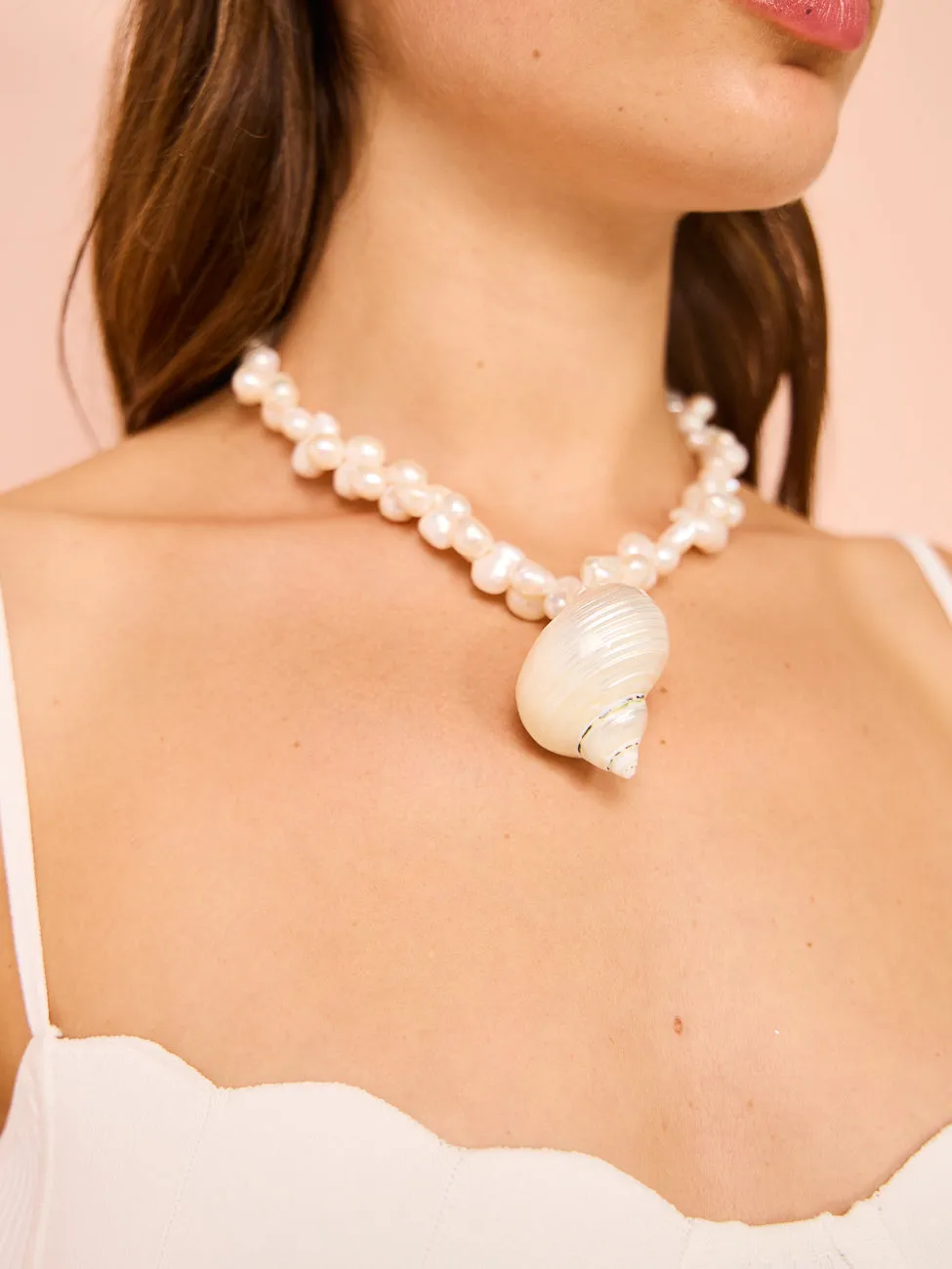 Amber Sceats Corfu Necklace in Gold