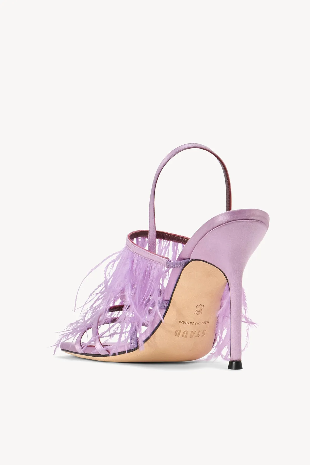 ANISE FEATHER HEEL | LILAC