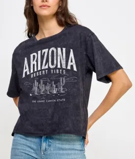 Arizona Desert Vibes Cropped Graphic Tee