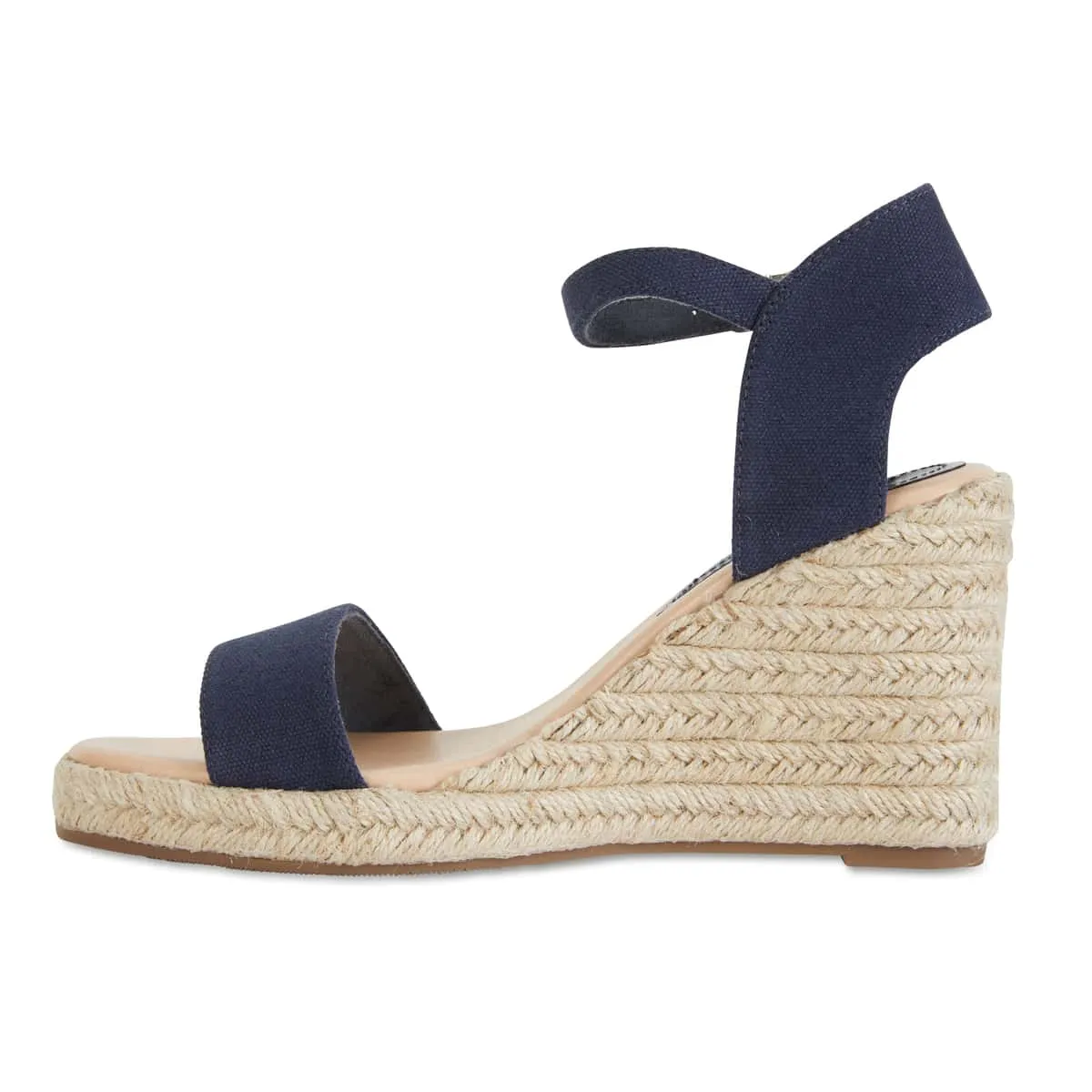 Audrey Espadrille in Navy Fabric