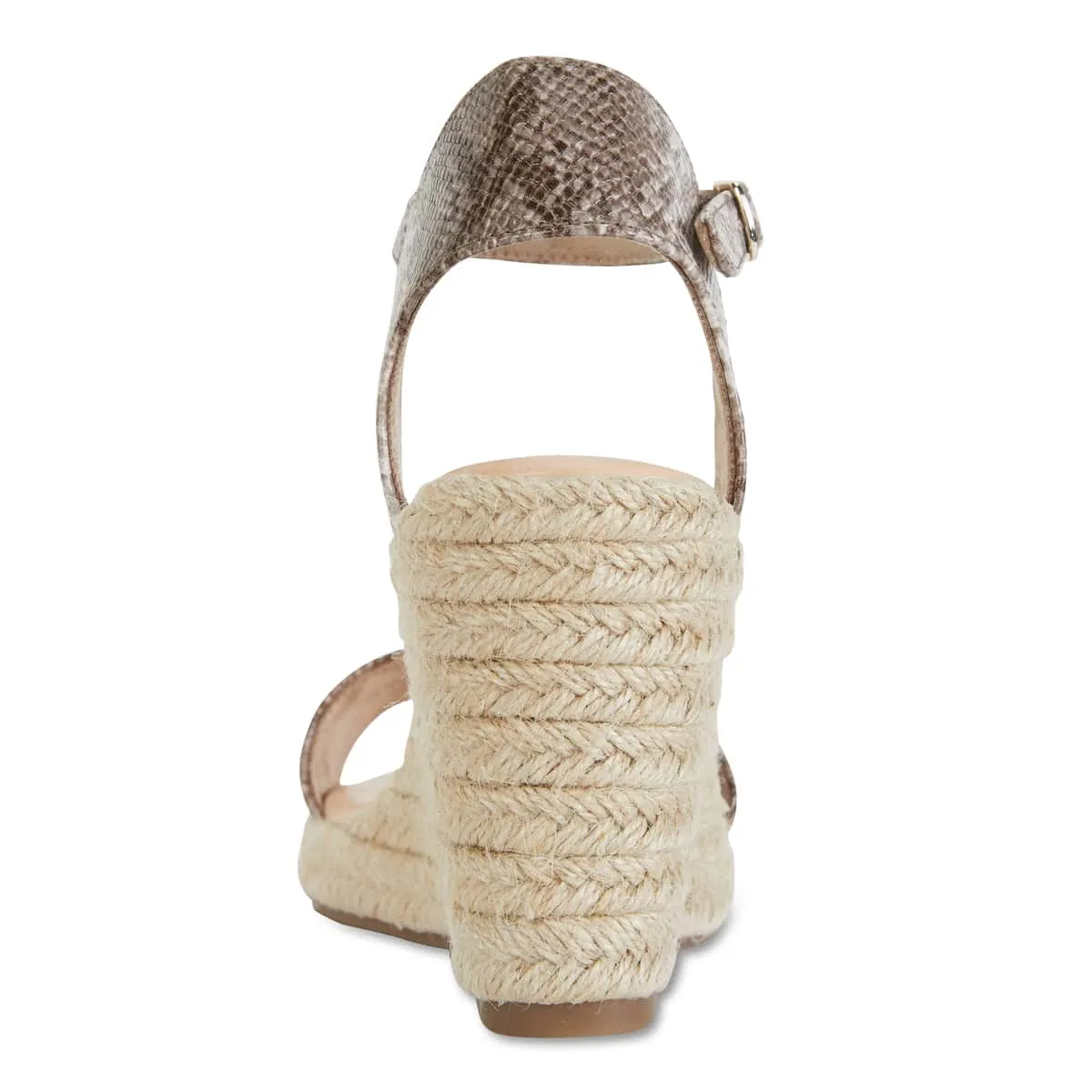 Audrey Espadrille in Snake Smooth