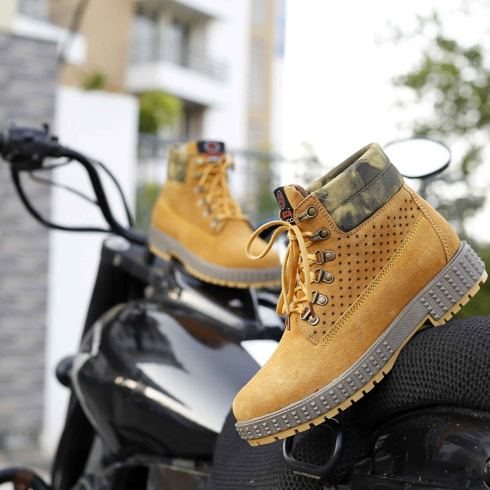 Bacca Bucci URBAN Suede Leather Boots | Durable Suede Leather for Extra Comfort & Breathability