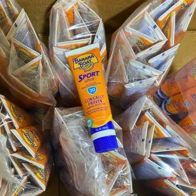 Banana Boat Sport Ultra Sunscreen Lotion Broad Spectrum SPF 30 1 FL OZ (180 Pcs Lot)