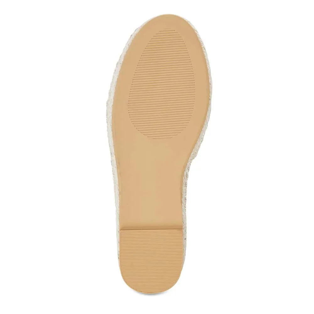 Bangkok Loafer in Soft Gold Fabric