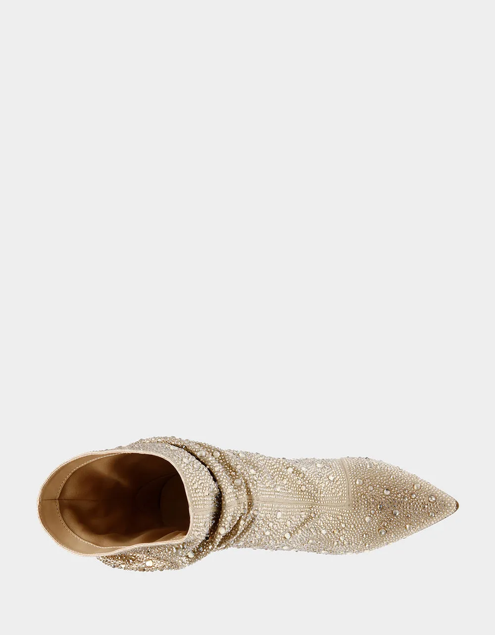 Betsy Johnson Mac Bootie in Light Gold