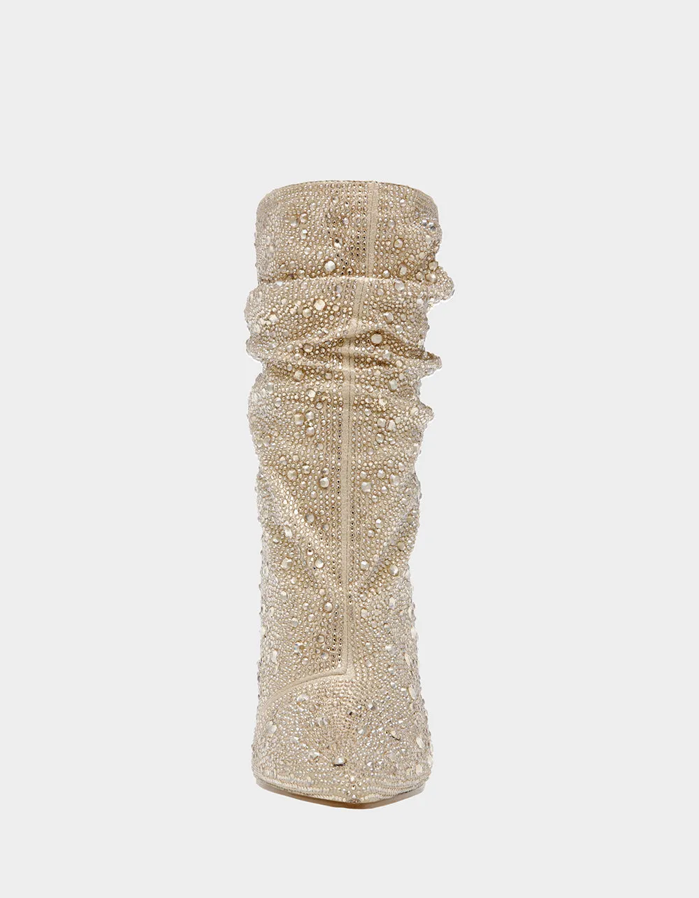 Betsy Johnson Mac Bootie in Light Gold