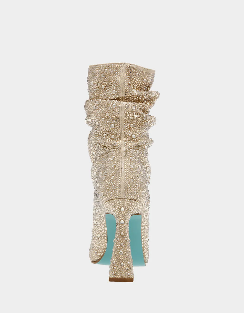 Betsy Johnson Mac Bootie in Light Gold