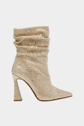 Betsy Johnson Mac Bootie in Light Gold