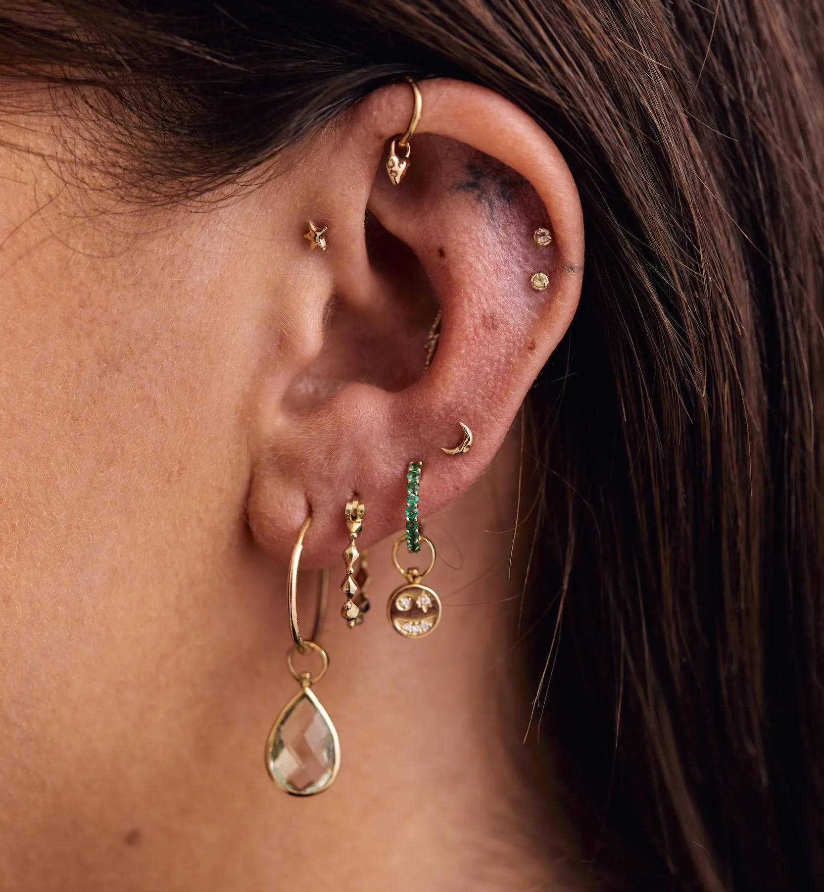 Bittersweet Piercing Charm 14K