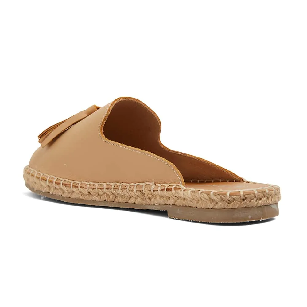 Blink Espadrille in Natural Leather
