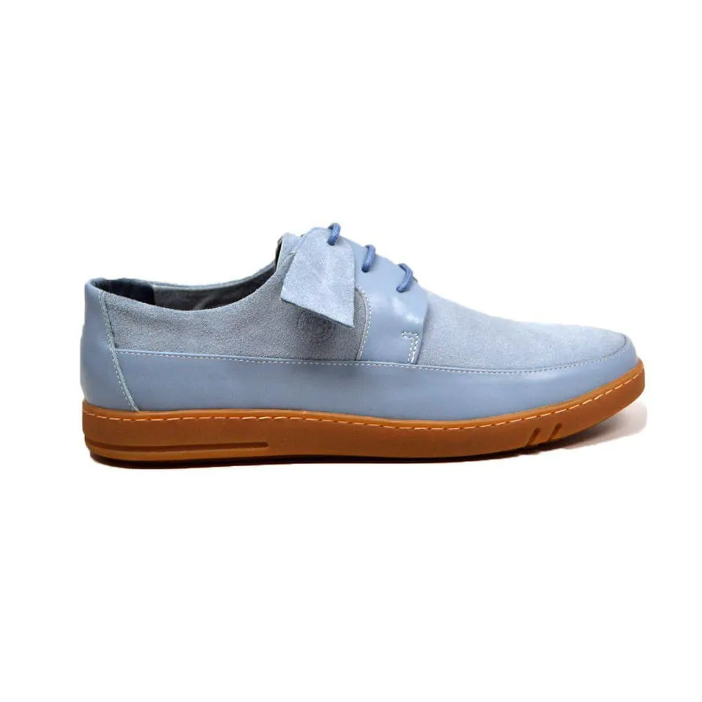 British Walkers Westminster Vintage Bally Style Men's Leather and Suede Low Top Sneakers