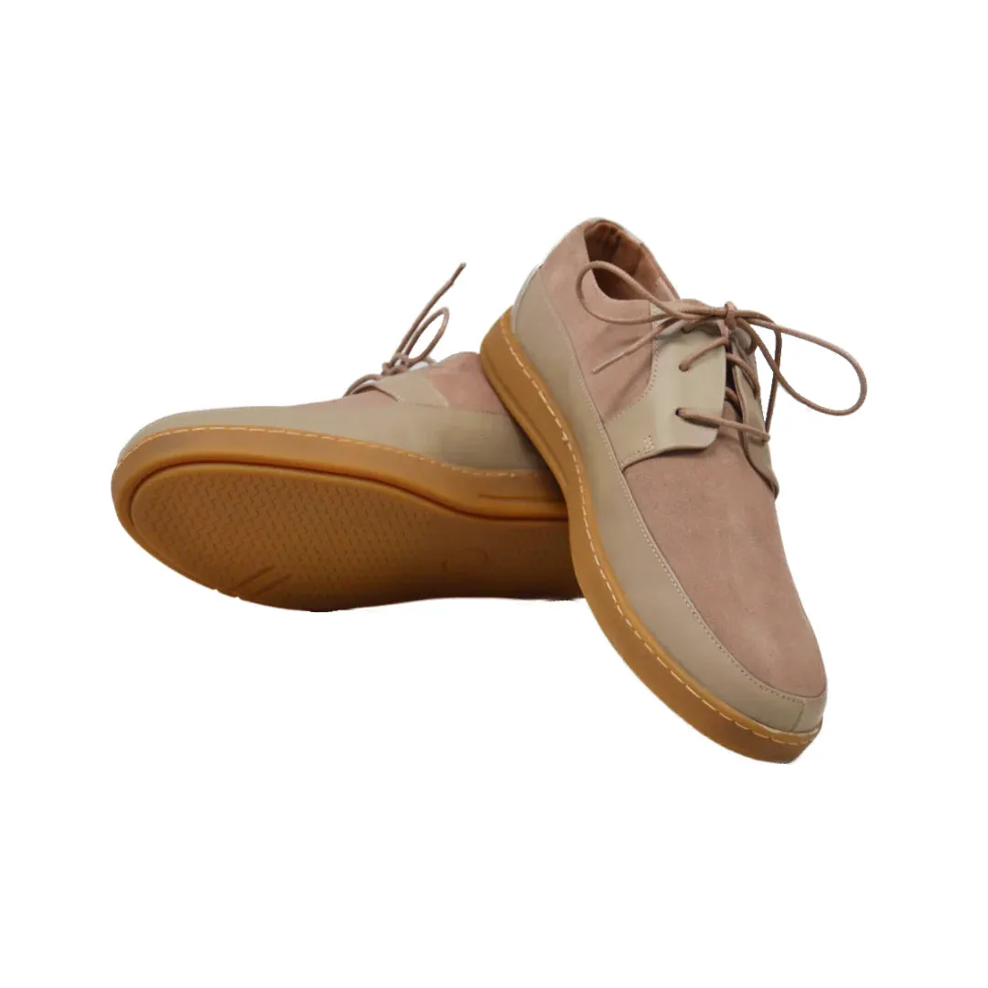 British Walkers Westminster Vintage Bally Style Men's Leather and Suede Low Top Sneakers