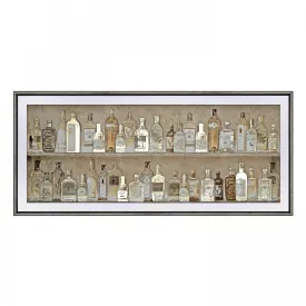 Canvas Framed Print - Gin Collection