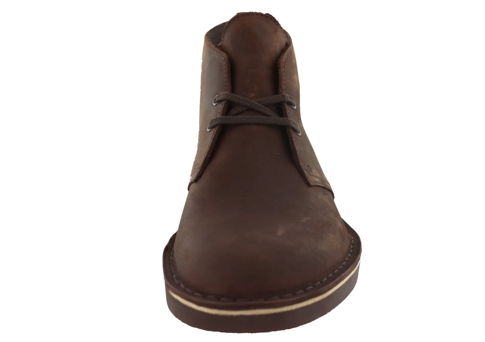 Clarks Mens Hi Top Lace Up Desert Boots Bushacre 2