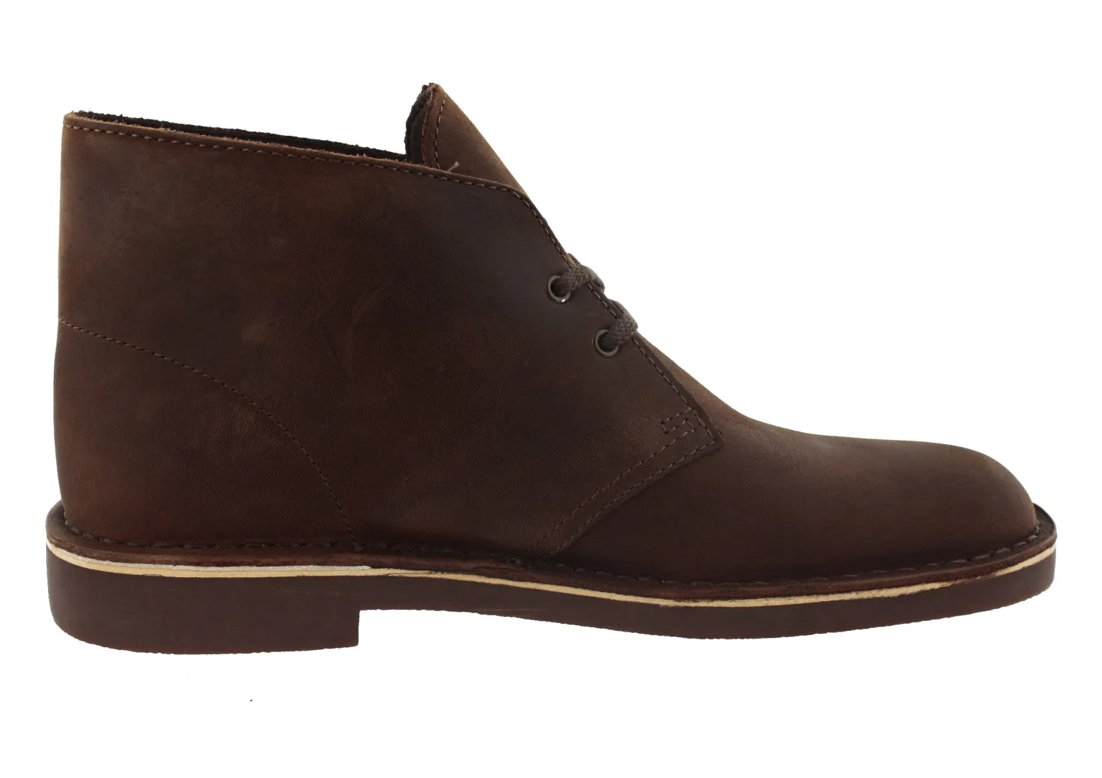 Clarks Mens Hi Top Lace Up Desert Boots Bushacre 2