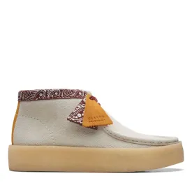 Clarks Originals Wallabee Cup Boots Men's Grey Interest Suede 26167977
