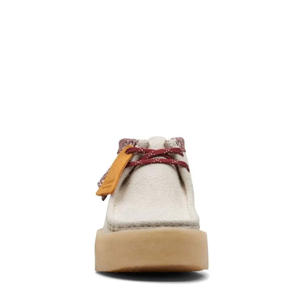 Clarks Originals Wallabee Cup Boots Men's Grey Interest Suede 26167977