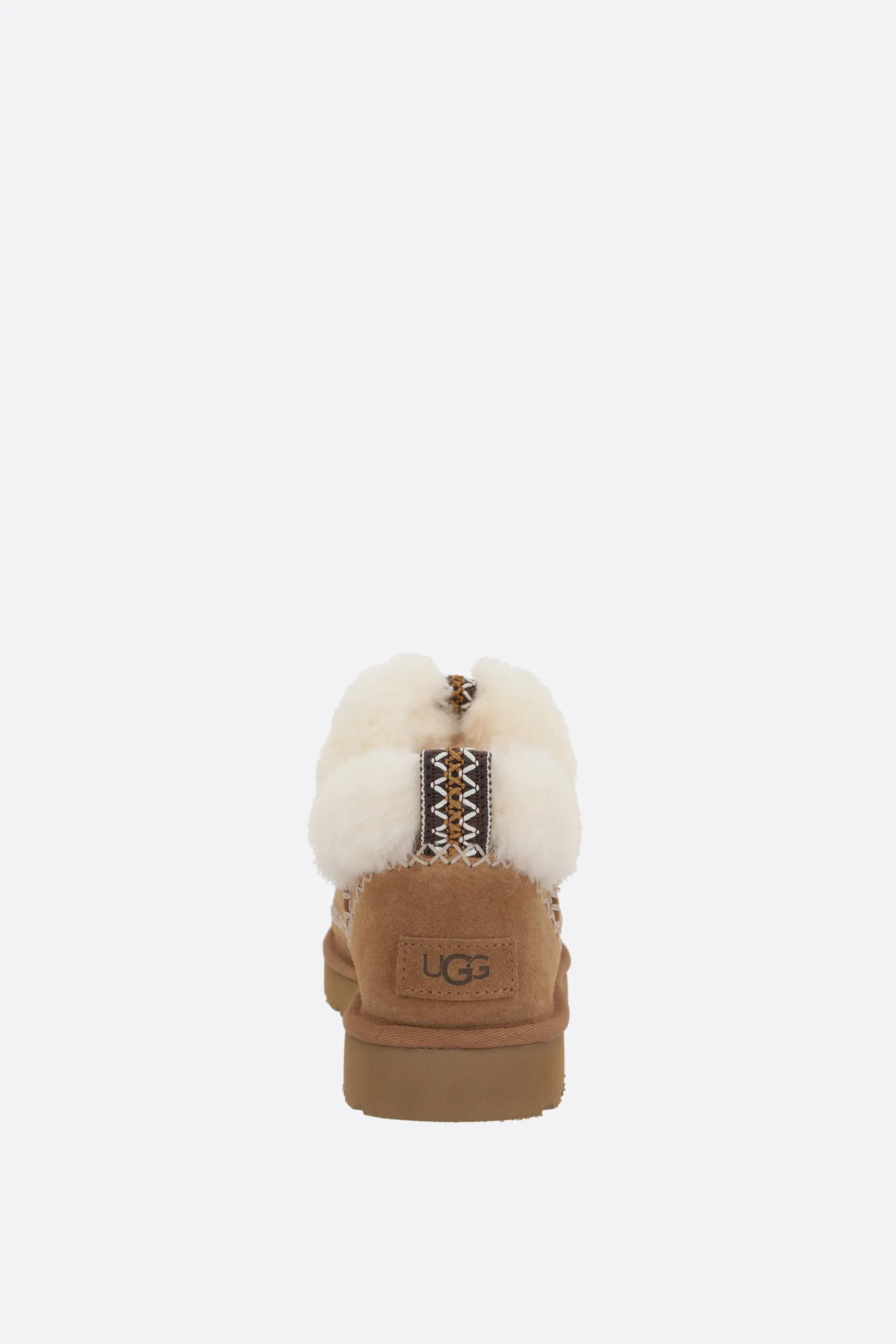 Classic Ultra Mini Alpine suede ankle boots