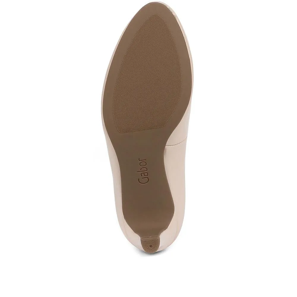 Comfortable Heeled Court Shoes - GAB35545 / 322 515