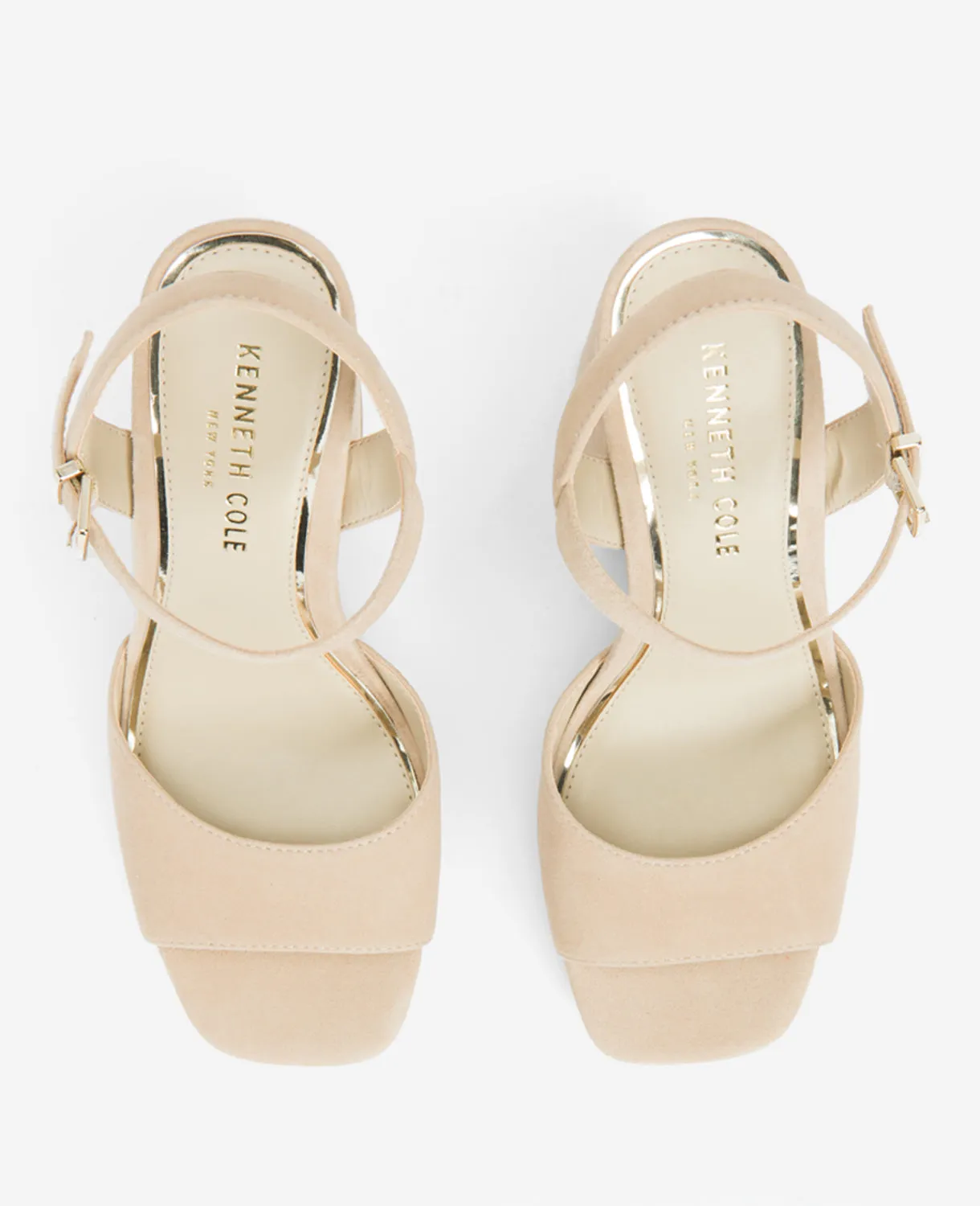 Dolly Ankle Strap Platform Heeled Sandal