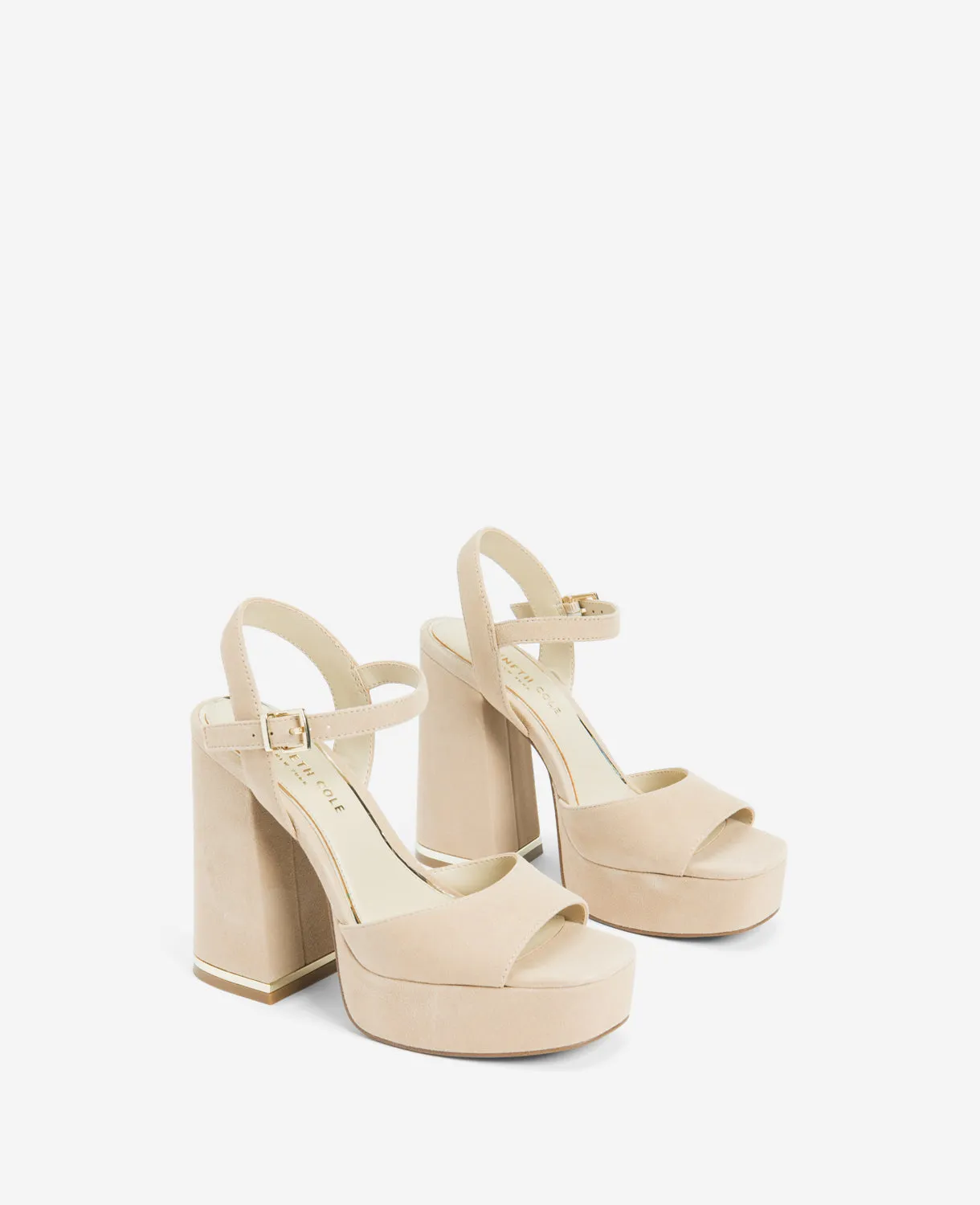 Dolly Ankle Strap Platform Heeled Sandal