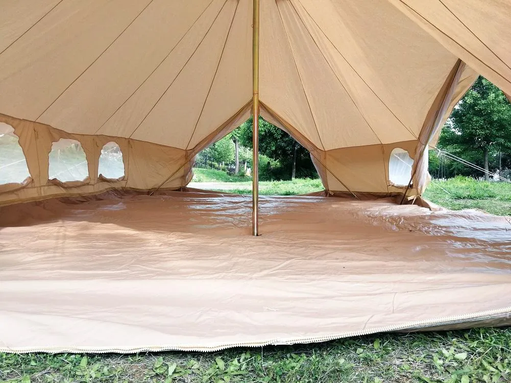 Dream House Large Waterproof Multi-People Cotton Canvas Four-Seasons Emperor Bell Tent