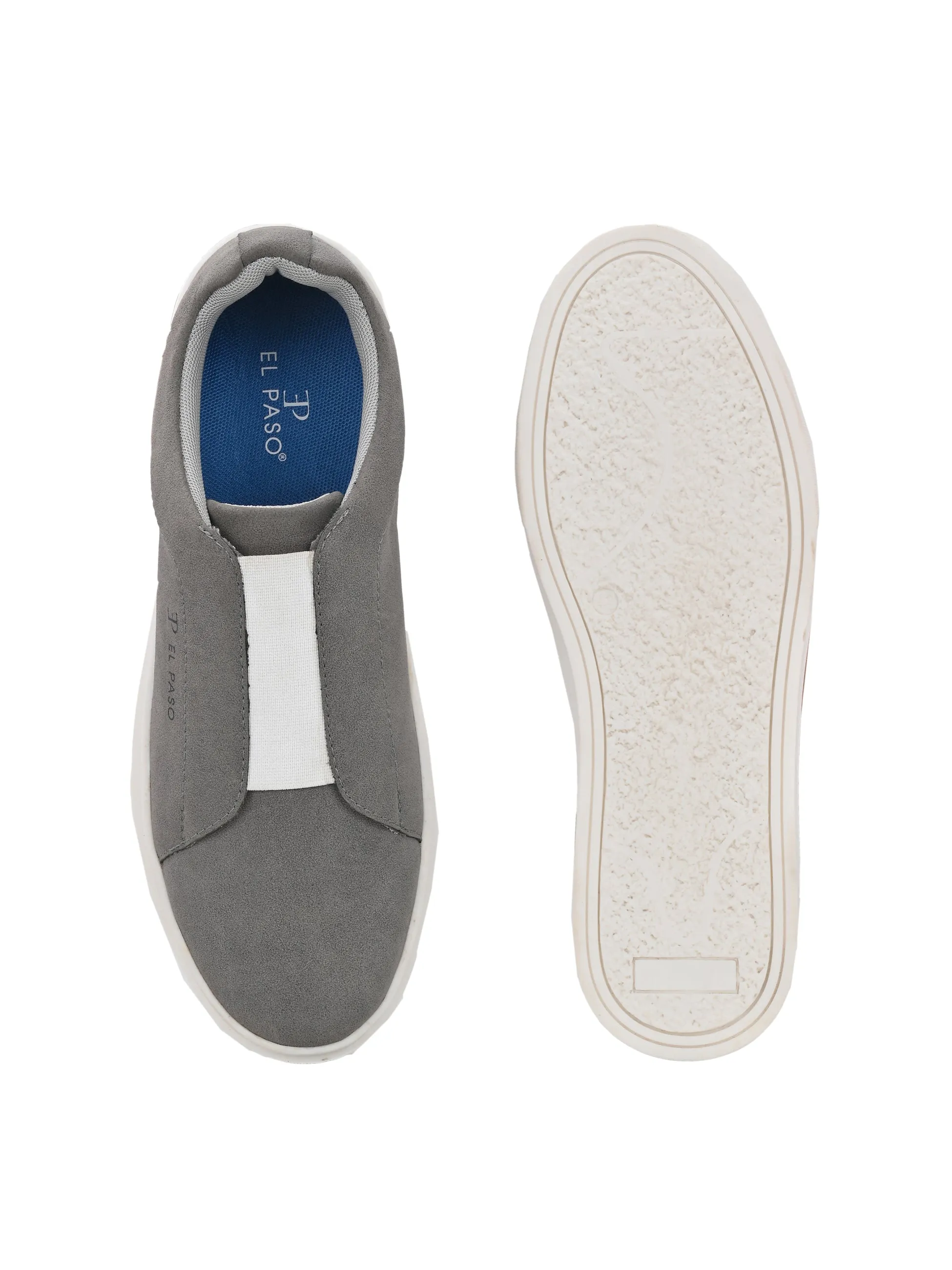 El PASO Men Round Toe Comfort Insole Lightweight Slip-On Sneakers - EP5204