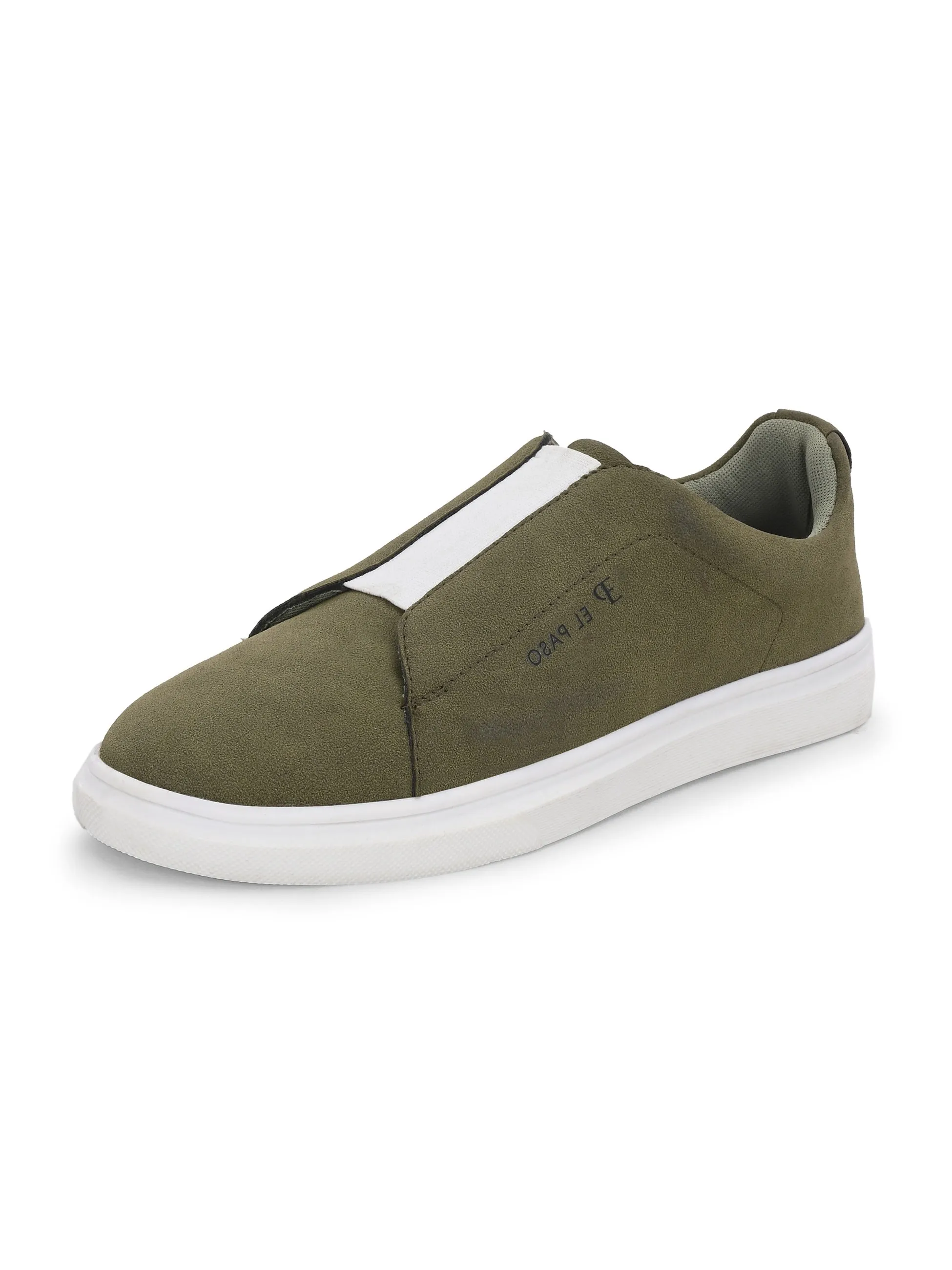 El PASO Men Round Toe Comfort Insole Lightweight Slip-On Sneakers - EP5204