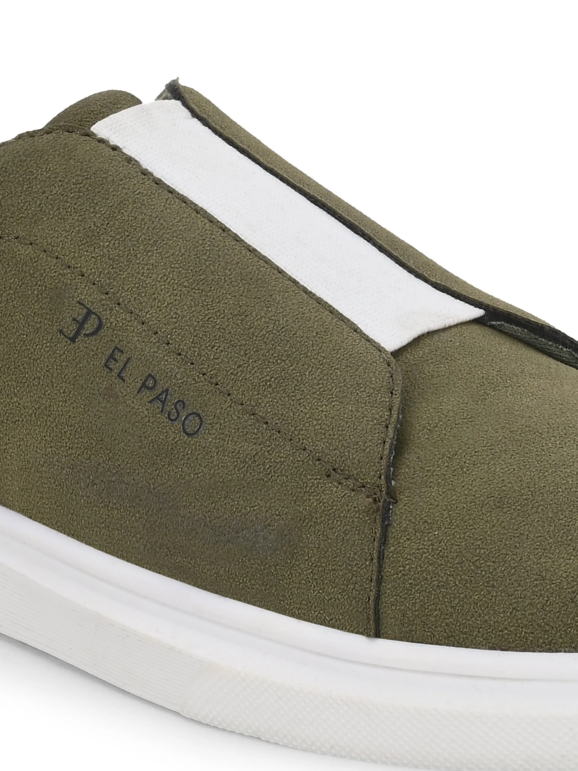 El PASO Men Round Toe Comfort Insole Lightweight Slip-On Sneakers - EP5204