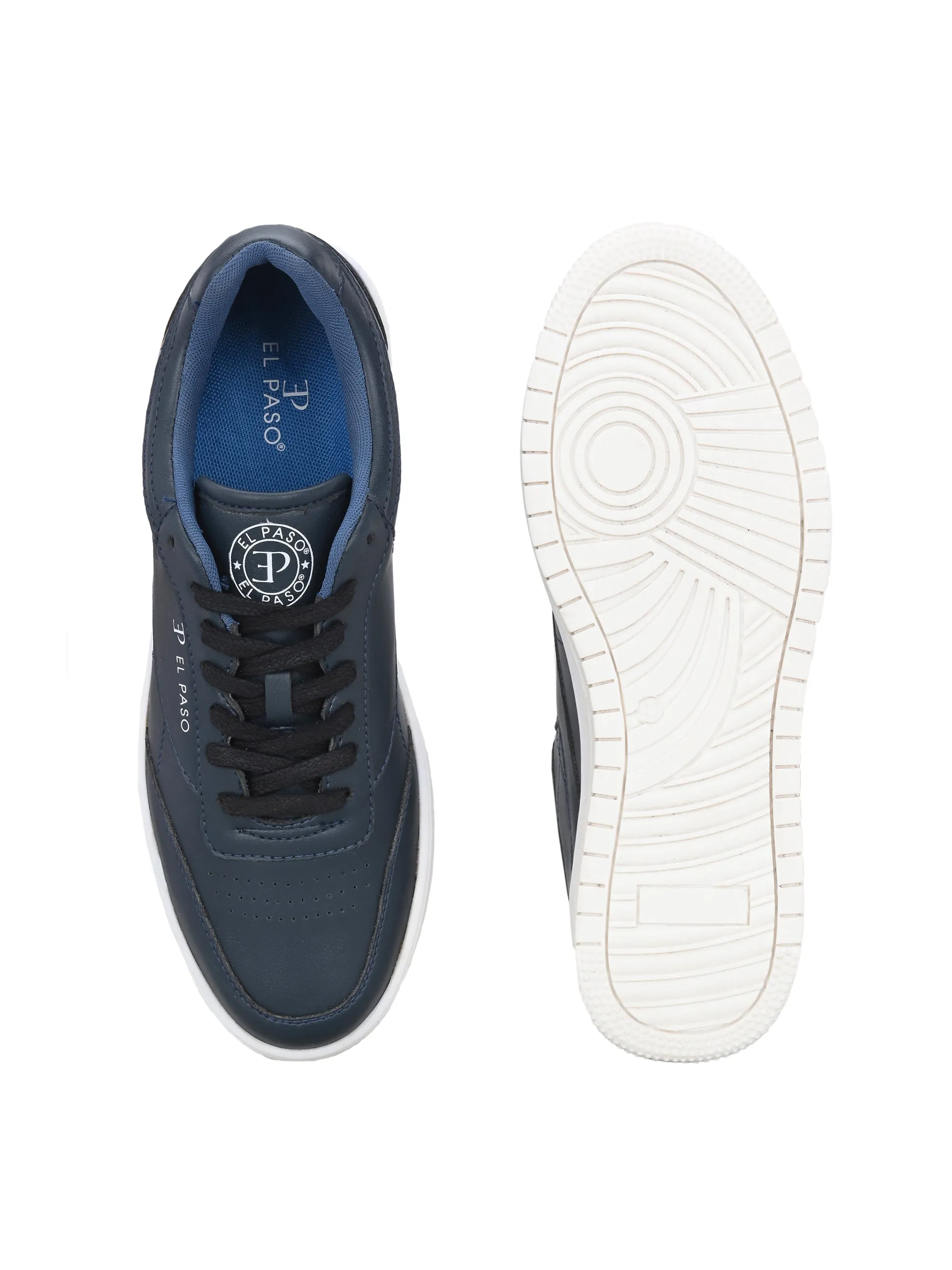 El PASO Men Round Toe Comfort Insole Lightweight Sneakers - EP5603