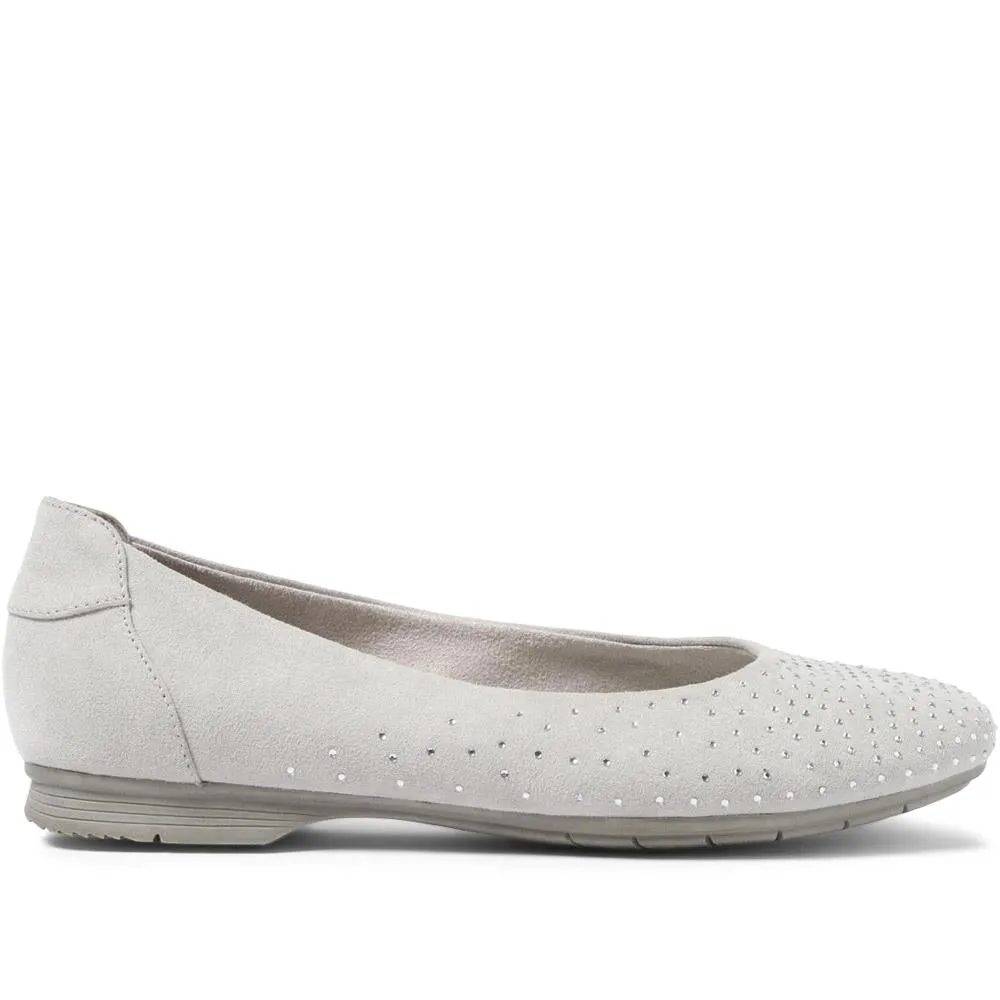 Embellished Ballet Pumps - JANSP37001 / 323 238