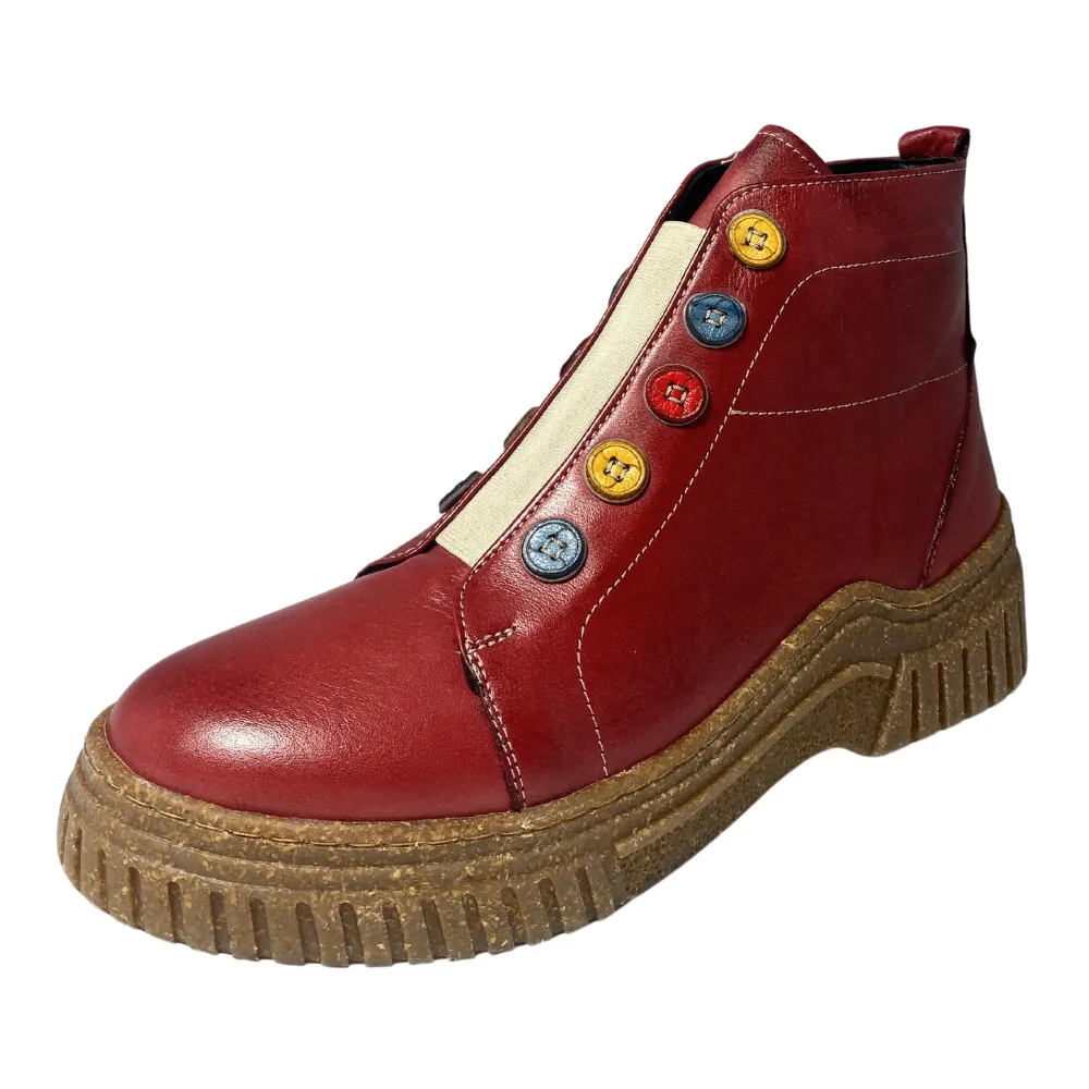 Eric Nurnberg Dugme Airlaf Combo Leather Boot (Women's)
