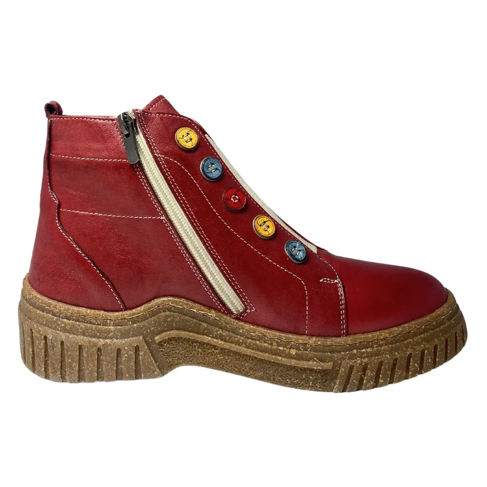 Eric Nurnberg Dugme Airlaf Combo Leather Boot (Women's)
