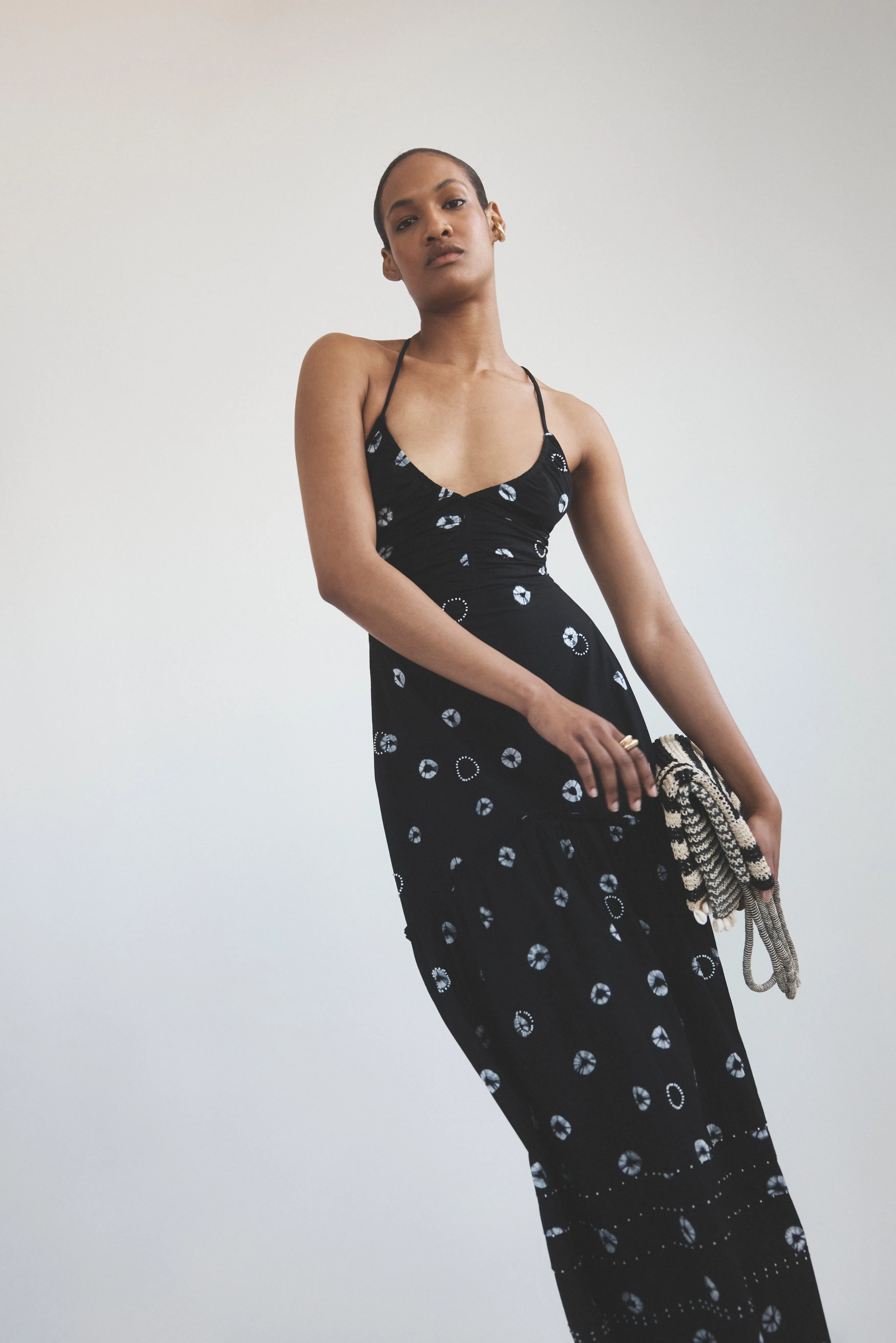 Eucleia Hand Tie-Dyed Dress