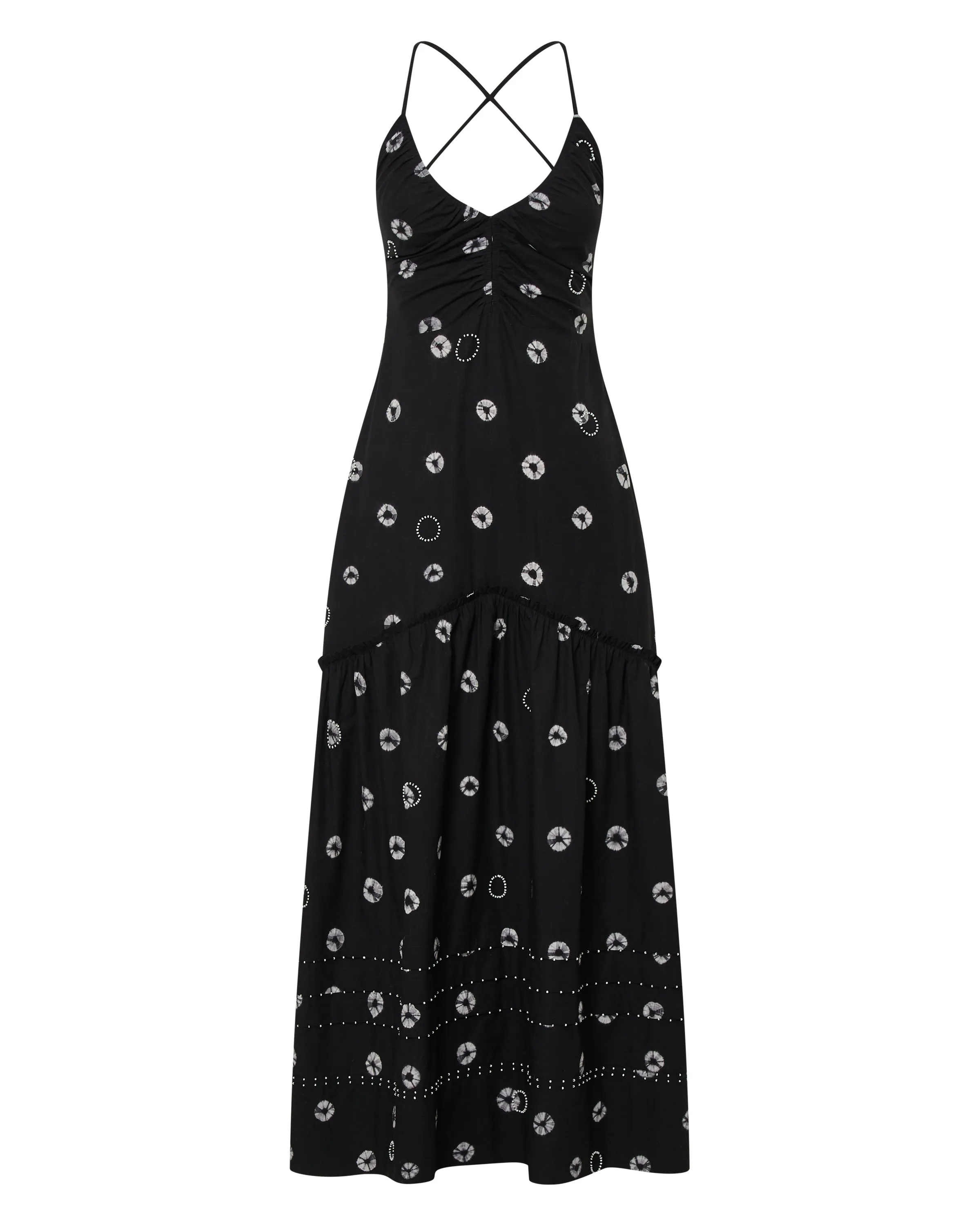 Eucleia Hand Tie-Dyed Dress