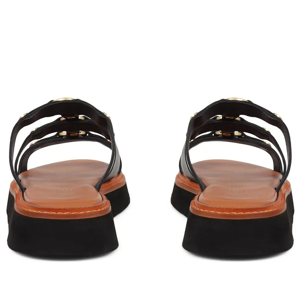 Harlee Leather Mules  - HARLEE / 325 355