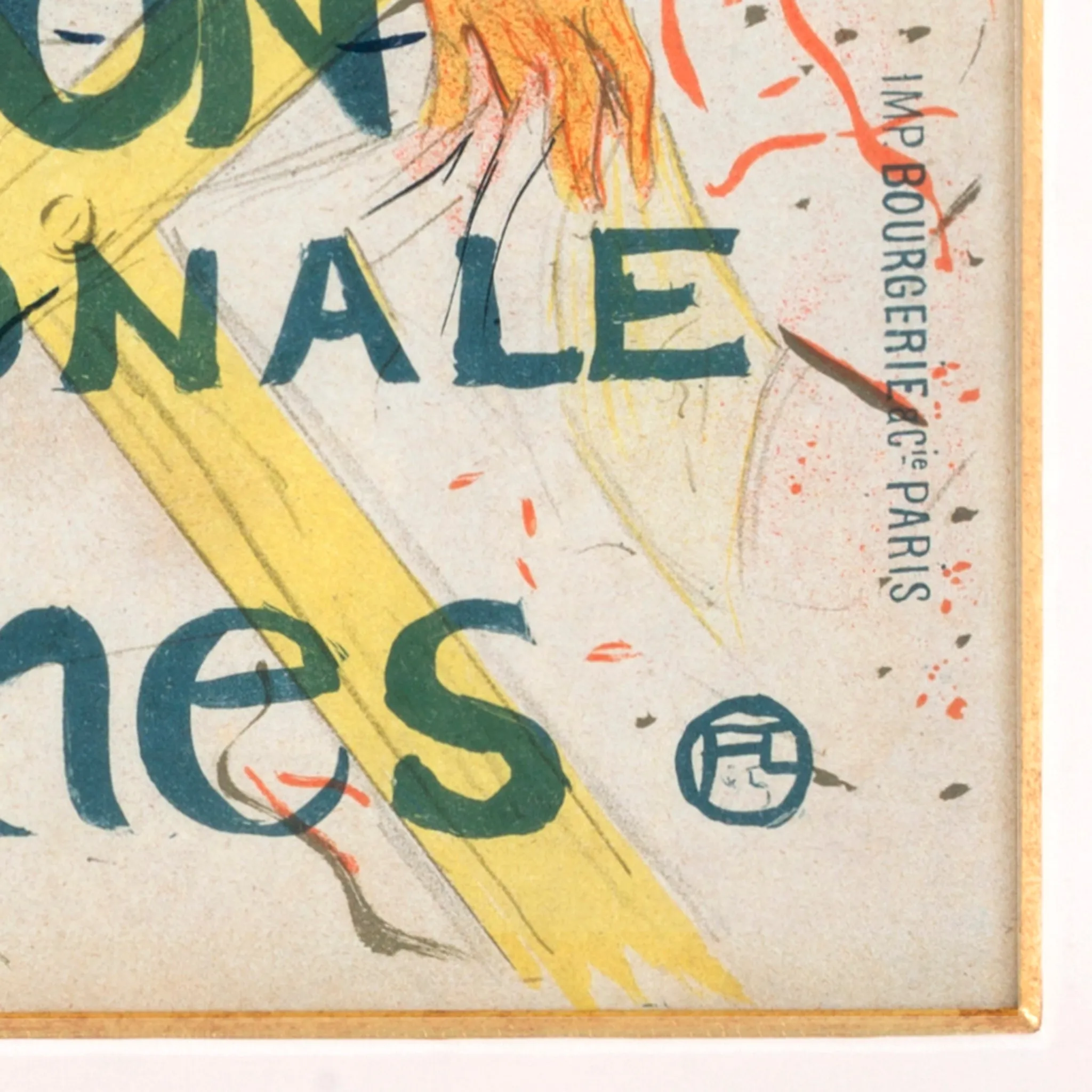 Henri de Toulouse-Lautrec "Salon des Cent: Exposition Internationale d'affiches" Lithograph