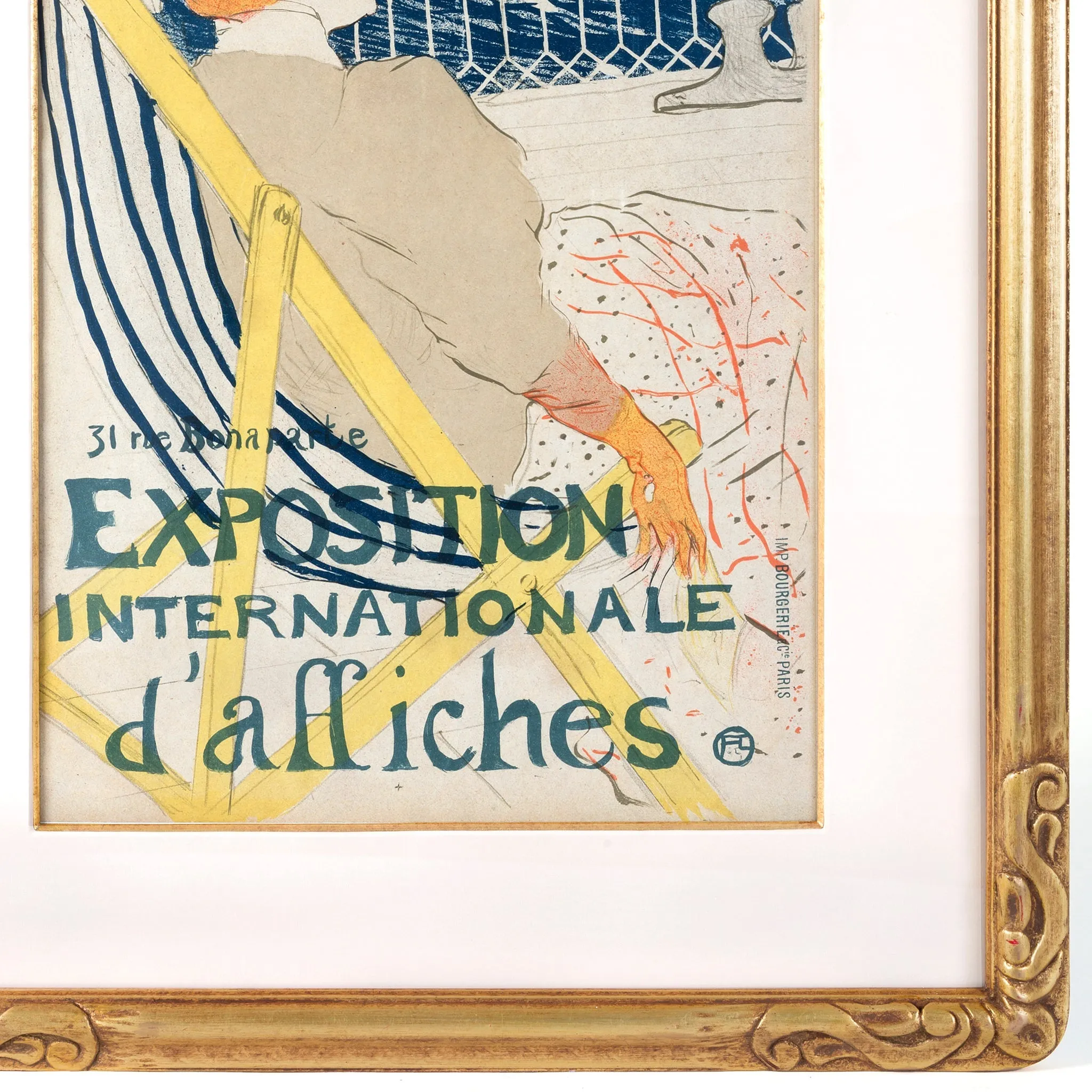 Henri de Toulouse-Lautrec "Salon des Cent: Exposition Internationale d'affiches" Lithograph