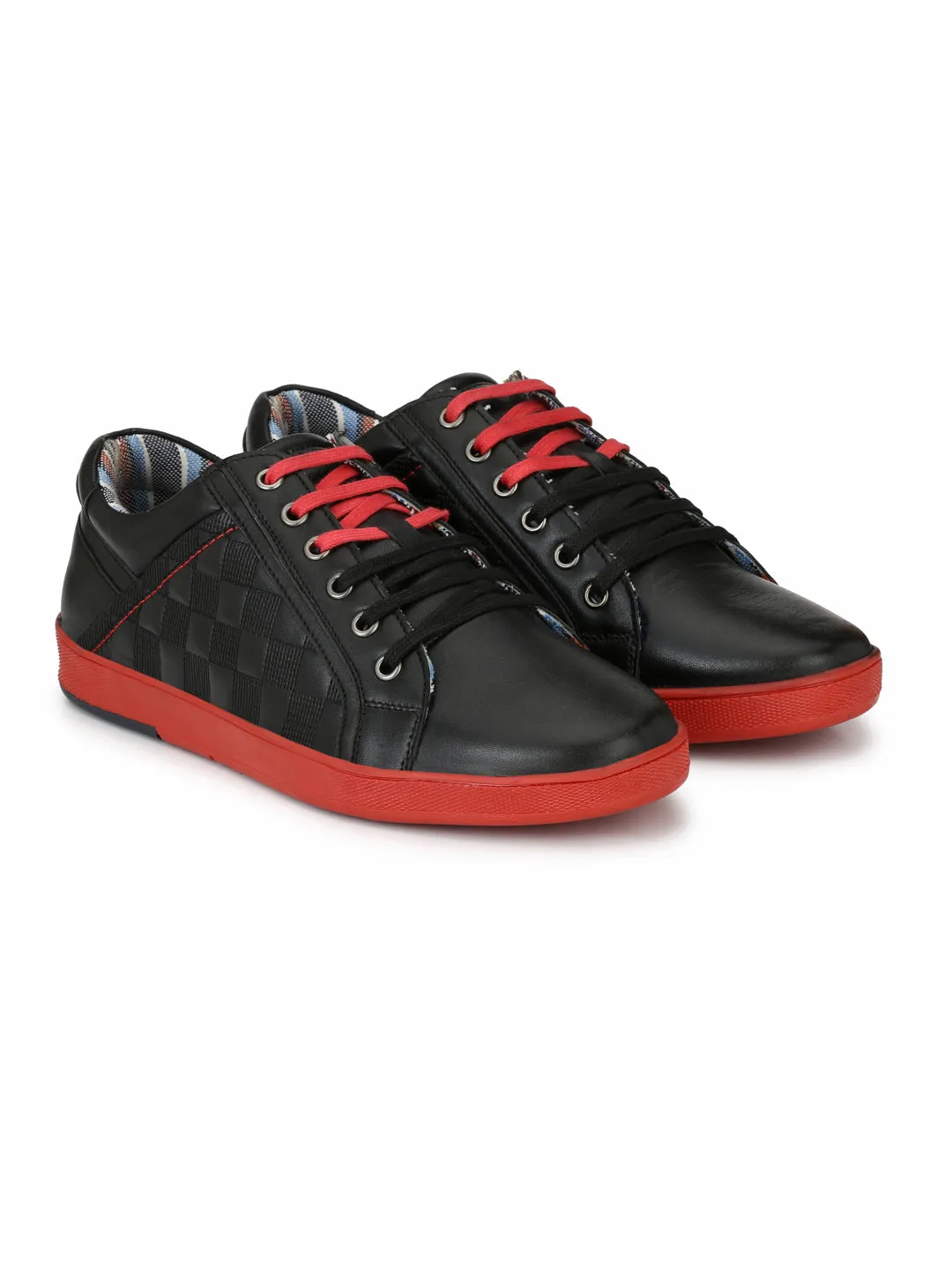 Hitz Black Lace-up Luxure Shoes