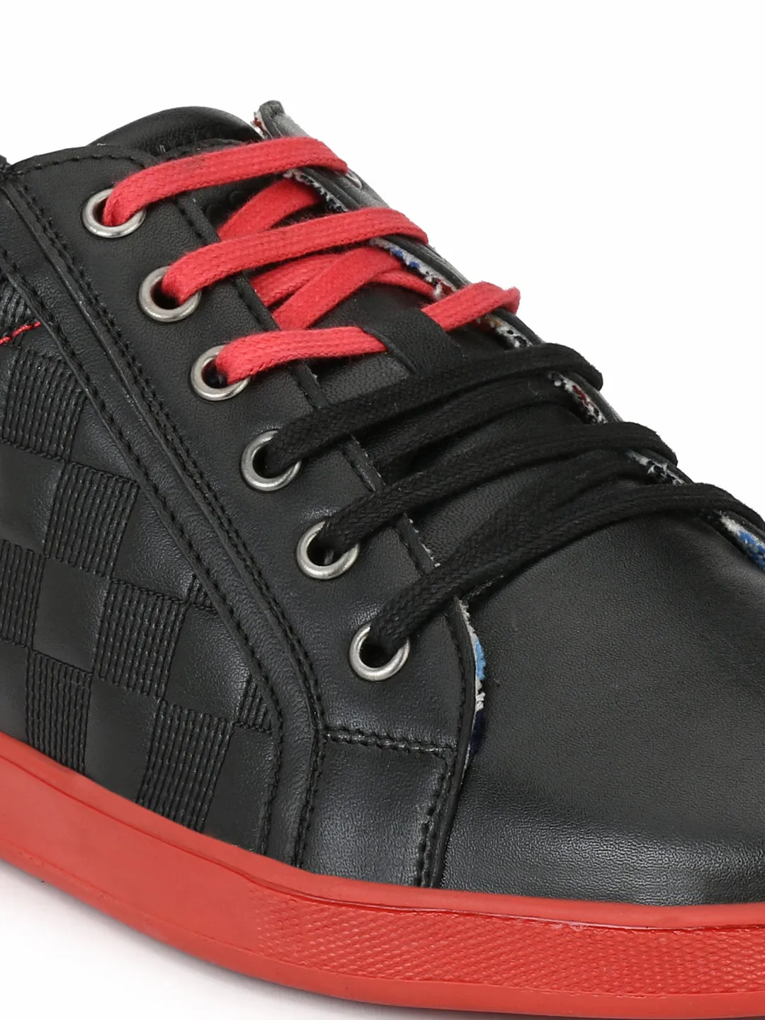 Hitz Black Lace-up Luxure Shoes