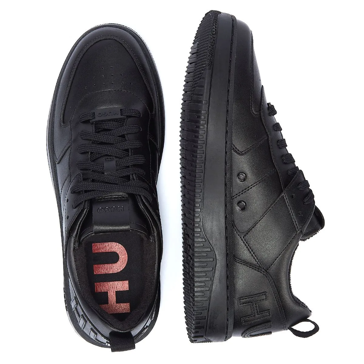 Hugo Kilian Tennis Men's Black Trainers