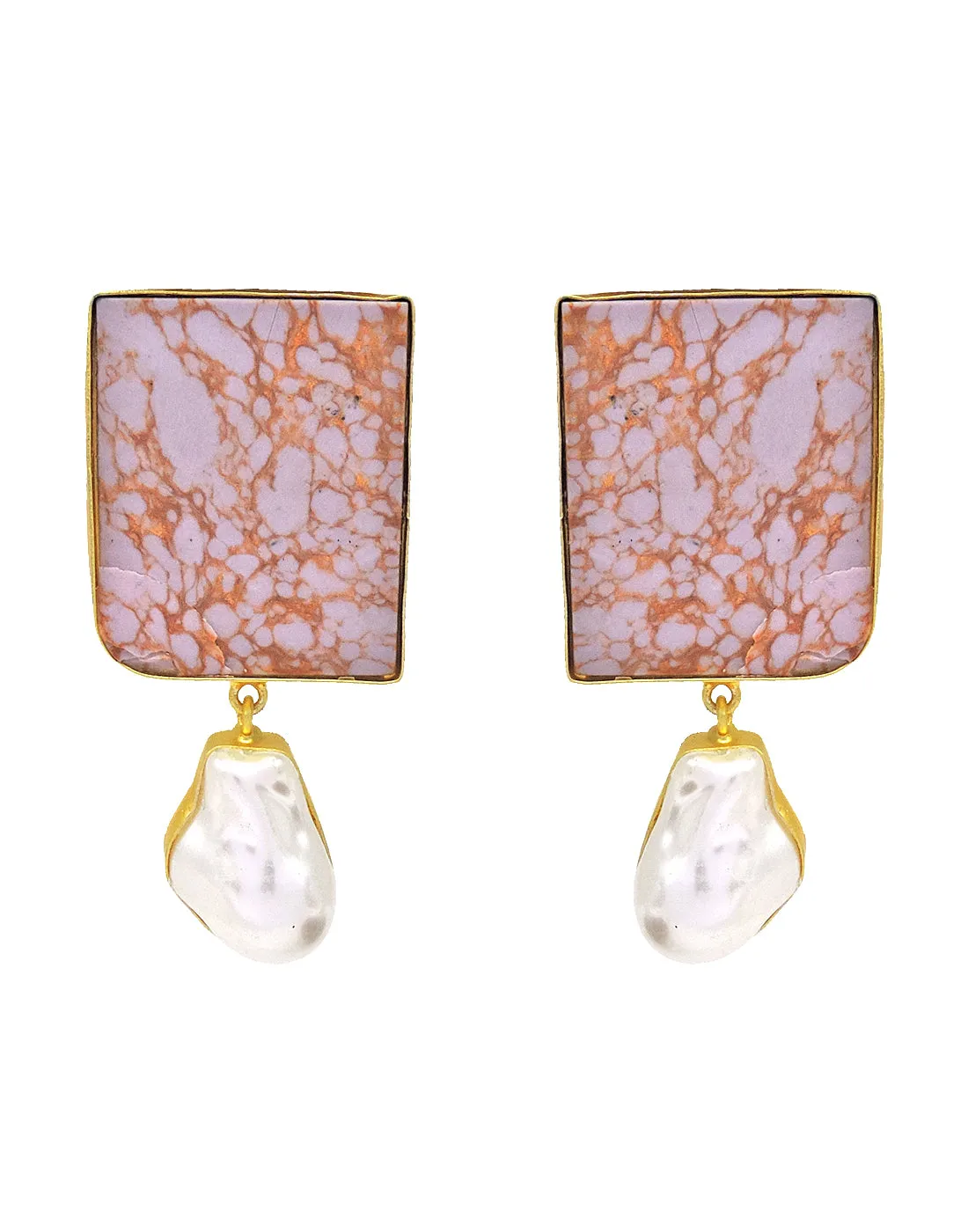 Jewelled Baroque Earrings