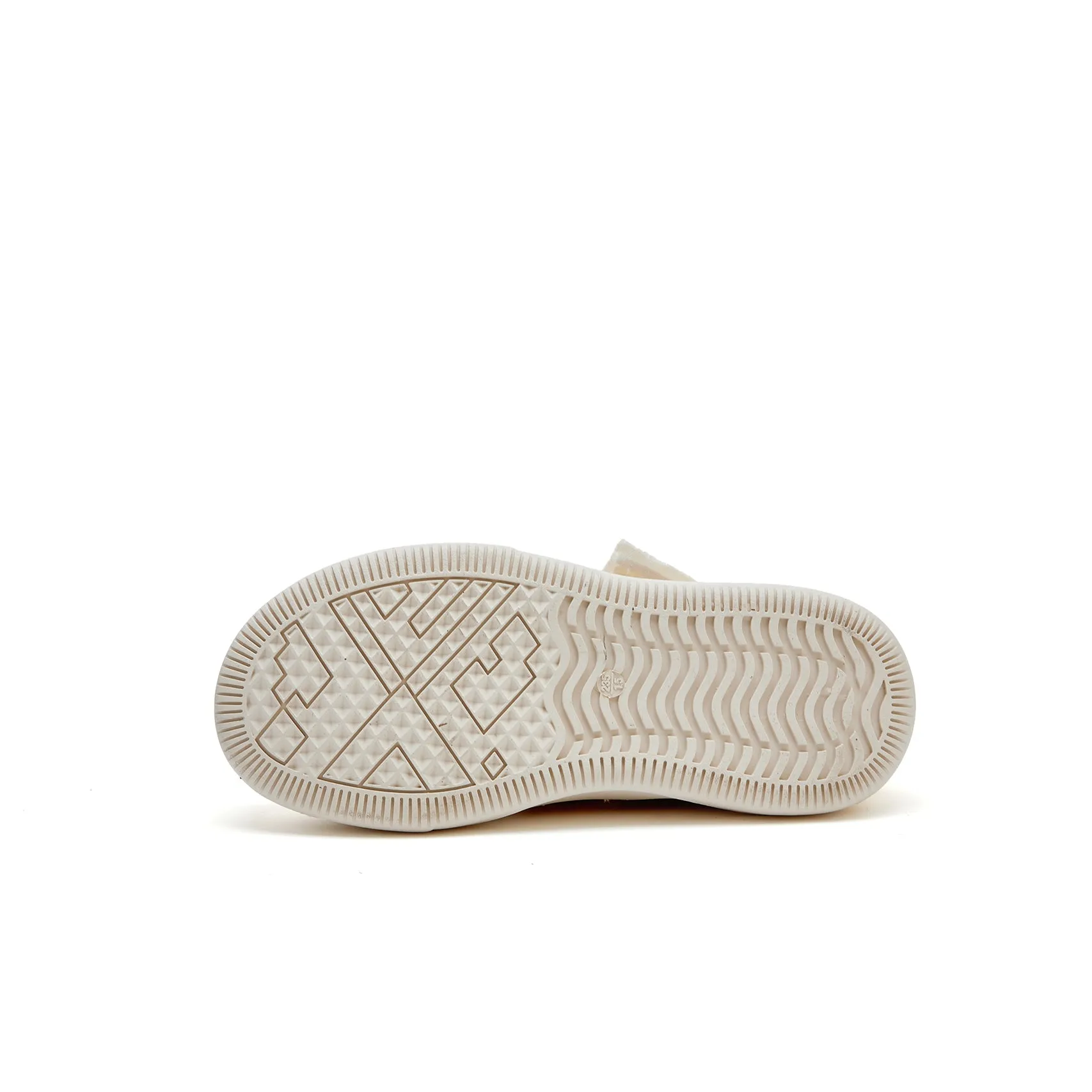 JOY&MARIO Women’s Slip-On Fabric Loafers in Beige-87331W