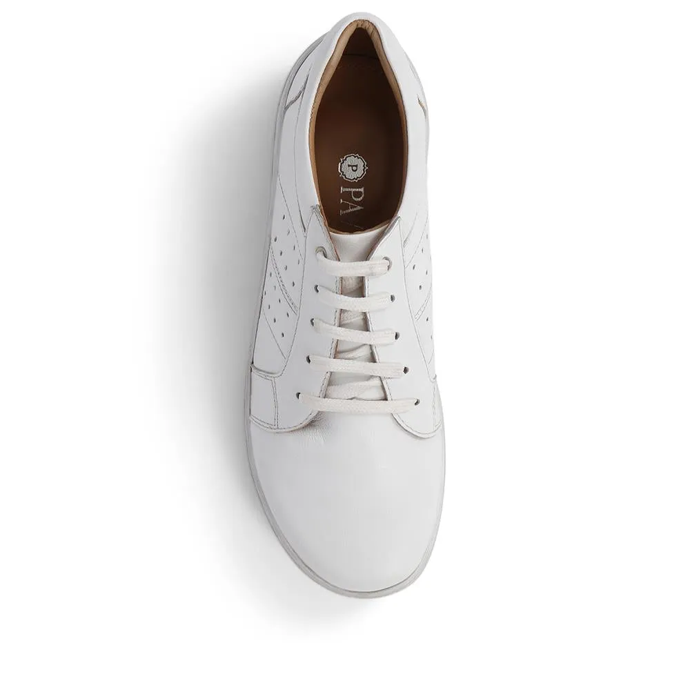 Lace-Up Leather Pumps - NAP39011 / 325 537