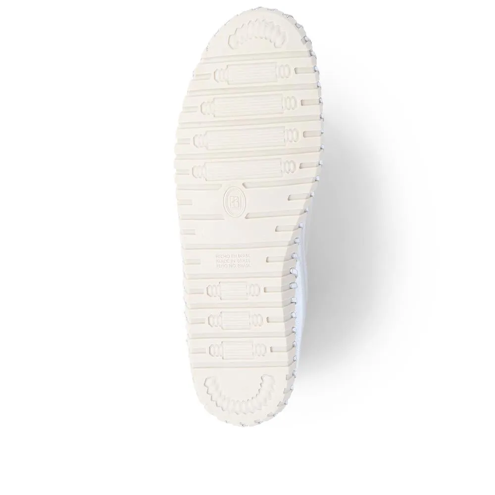 Leather Ballet Pumps - BOT39011 / 324 916